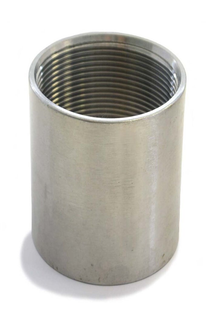 EN 10241 ganze Muffe  1/2 " x  80 mm  schwarz